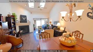 Priced at $238,000 - 5919 Inland Greens Drive, Wilmington, NC 28405