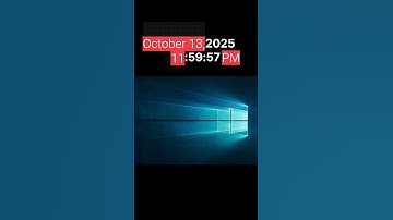 Windows 10 End Of Support (en-US version) #shorts