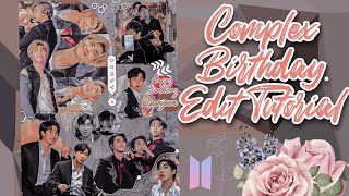 Tutorial on how to make complex edit🌸🌼 #namjoon #rm #namjoonday screenshot 2