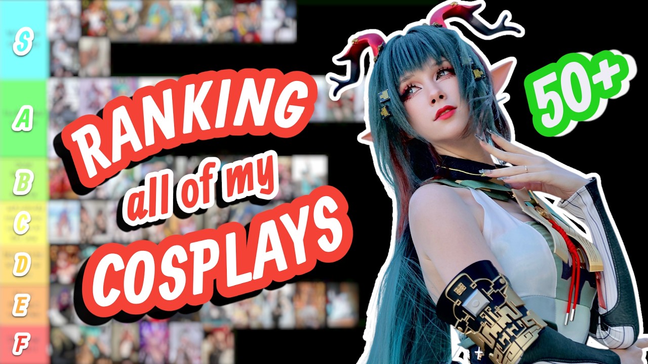 Ranking EVERY Cosplay I've ever done...