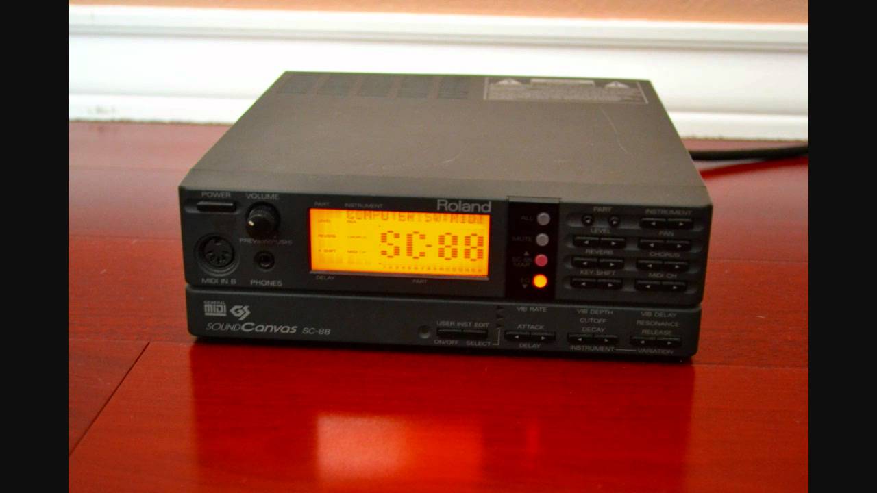 More Roland SC-88 Demo Songs