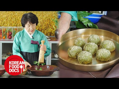 약이 되는 맛!_이연순 명인의 승검초단자 만들기[Making Korean traditional rice cake seung-geomchodanja by Yeon-soon Lee]