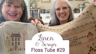 Linen & Scraps Flosstube #29 A HUGE Fun Haul, Lots of Samplers and More!