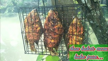 Ikan bakar luar bisa enaknya