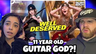 11 Year Old Guitarist is the BEST?!  Golden Buzzer - Britain's Got Talent 2025 | Olly Pearson