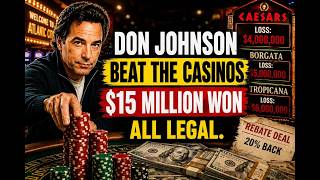 Don Johnson : The Man Who BROKE Atlantic City Casinos