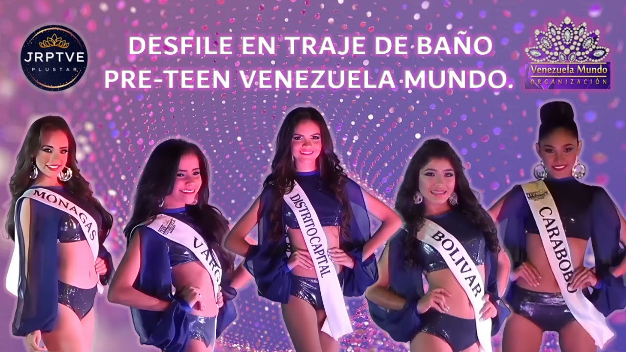 PRE TEEN DESFILE EN TRAJE DE BAÑO VENEZUELA MUNDO PARTE 6
