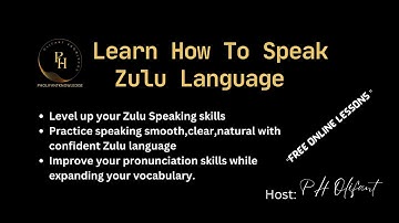 Introduction to Zulu Language Pronunciation  online