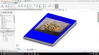 Modelling of Note Book using Solidworks.