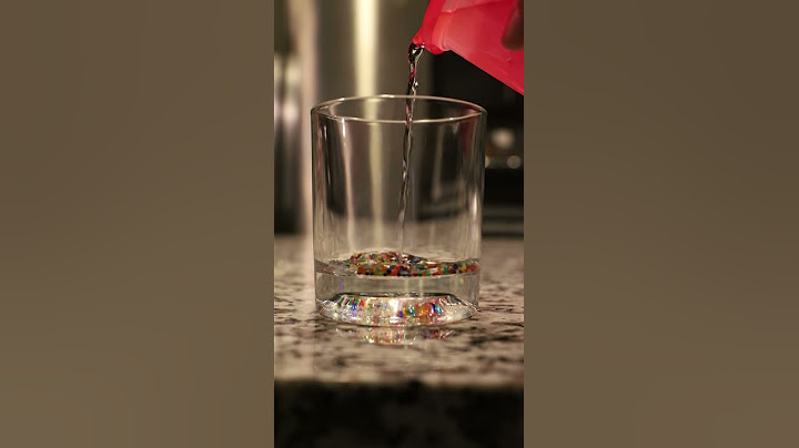 Orbeez Time Lapse