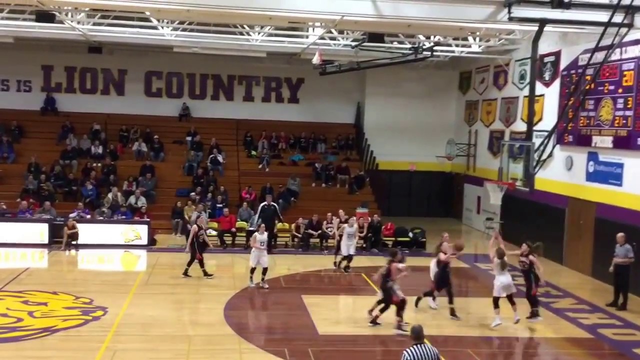 Erin Hedman Three Pointer versus Pewaukee December 22, 2016 YouTube