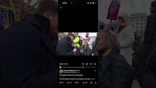 Attack on journalist at protest  #assault on street #young Bob #antifa