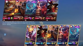 5v5 FRANCA TO FRANCA HOOK WARS! FIRST 25 KILLS WIN (WHO IS THE BEST FRANCO USER) | MLBB screenshot 3