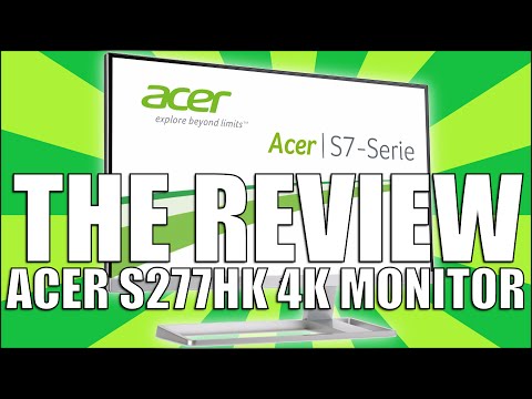 Acer S277HK 27 4K Monitor Review HD Quality