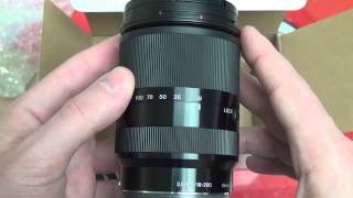 Sony Sel18 - 200Mm Le E - Mount Lens Unboxing