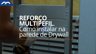 Reforço Multiperfil, Como Instalar Na Parede De Drywall?