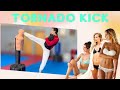 Taekwondo tornado kick