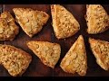 Cranberry Scones Recipe Demonstration - Joyofbaking.com