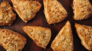 Cranberry Scones Recipe Demonstration - Joyofbaking.com