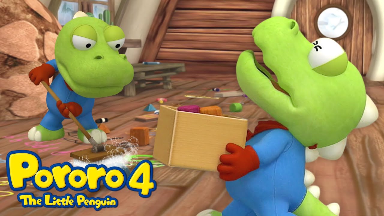 Pororo Season 4 | #16 Crong the Master Cleaner | Learn Good Habits | Pororo Episode Club