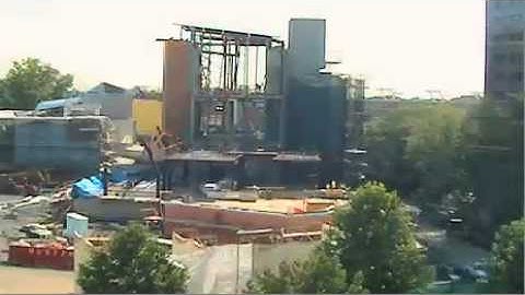 Lewis Library Construction Time Lapse