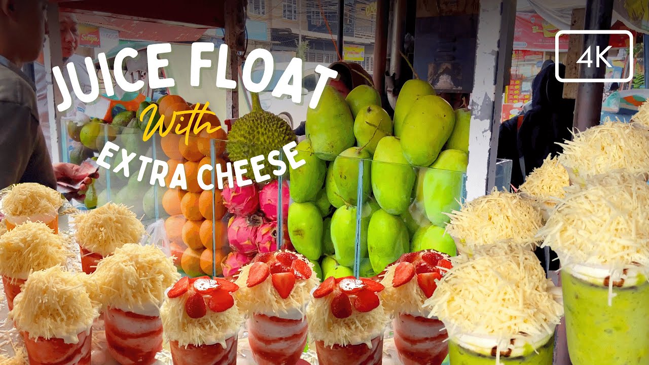 Juice Float For Cheese Lovers "Juice King Float 88" You Must Try