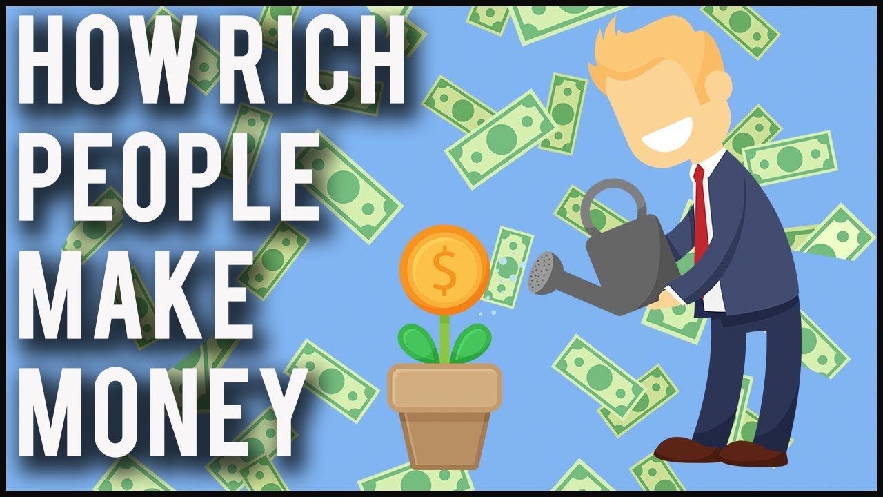 how many rich people started making money