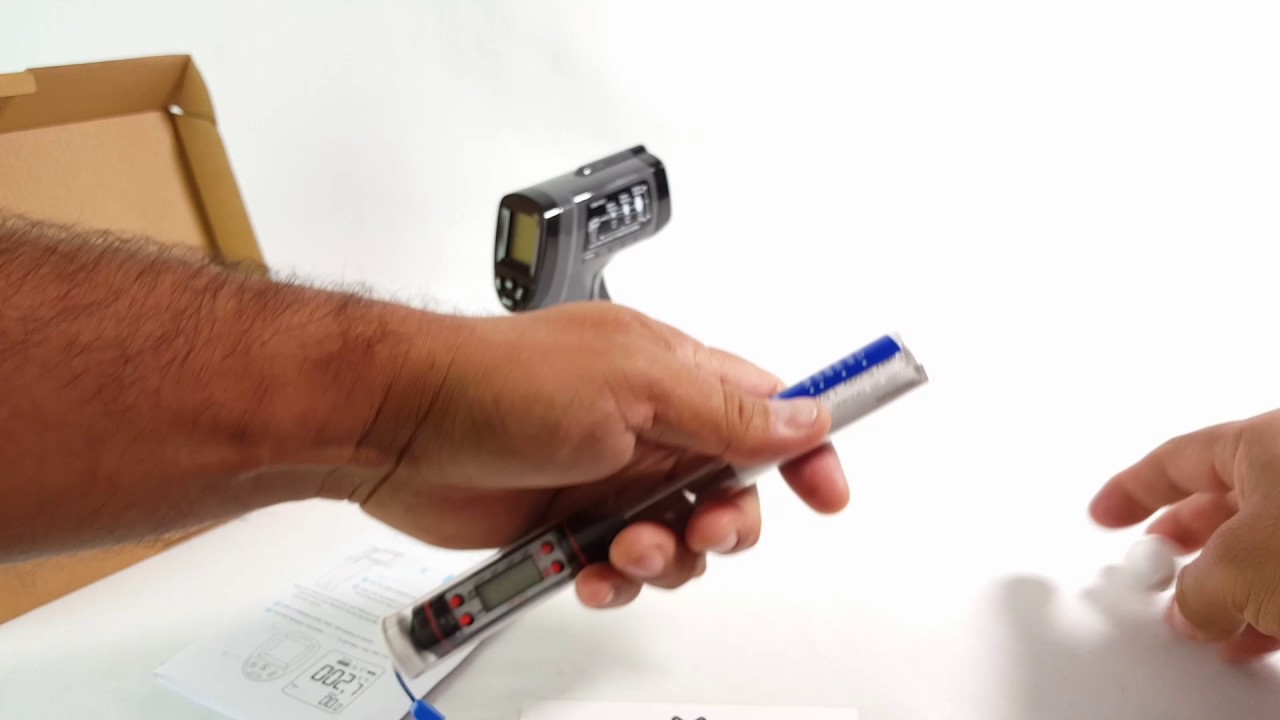 Surpeer Infrared Thermometer Review and How to YouTube