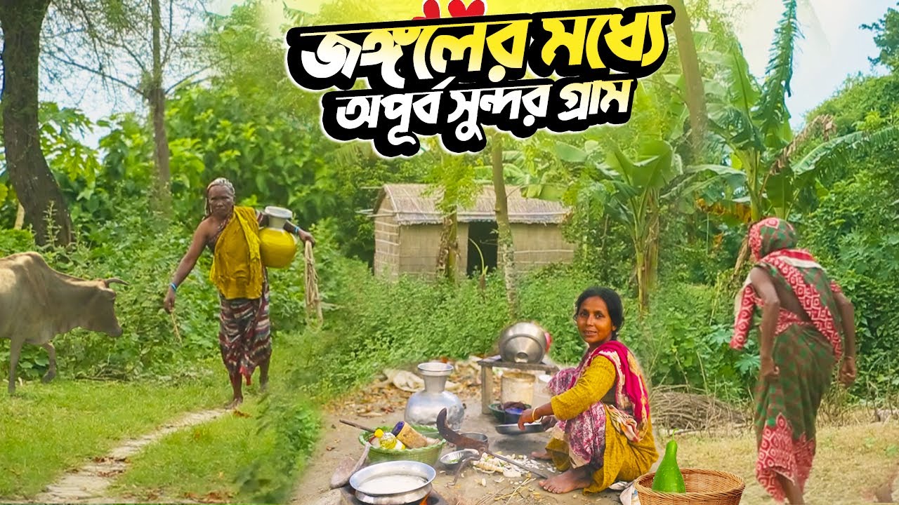গাছ গাছালিতে ঘেরা শান্ত-শীতল পরিবেশে সুন্দর একটি গ্রাম | Village Life of BD | Rural Life Documentary