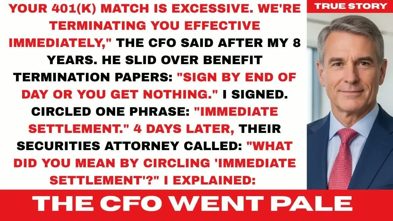 They Cut My 401(k) to Save Money — My Contract Clause Cost Them Millions