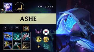 Ashe ADC vs Vayne - KR Master Patch 26.09