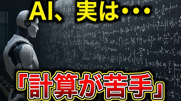 AI、実は「計算が苦手」研究により証明されてしまう