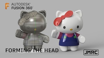 Introduction to Form Modeling in Fusion 360 - Forming the head