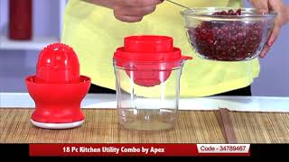 18 Pc Kitchen Utility Combo By Apex