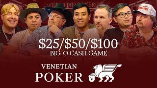 Venetian Poker Live | $25/$50/$100 Big-O Cash Game