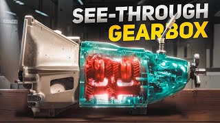 Celebrity We make a fully transparent manual gearbox Wealth