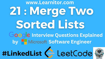 LeetCode 21: Merge Two Sorted Lists | Optimized Solution and Explanation |  C++ | By Microsoft SWE