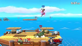 K. Rool almost blows match to wi-fi tier Hero before playing like a jacka** to salvage things