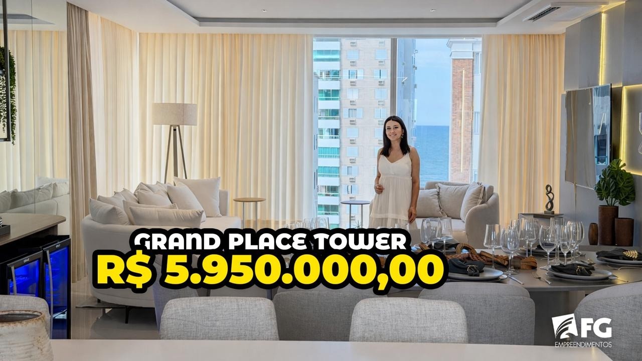 GRAND PLACE TOWER DA FG: Um decorado que ninguém nunca morou em Balneário Camboriú