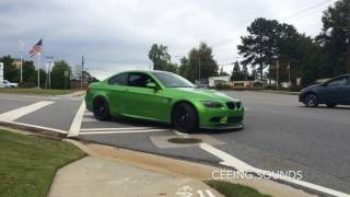 Ridiculous Bmw E92 M3 Full Meisterschaft Exhaust Insane Downshifts In Action