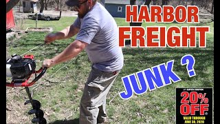 Goat Sanctuary PT.2 ... I Ran Into One Issue With This Harbor Freight Auger I cant Stand !