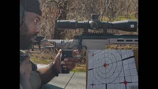 Three round group from the Faxon FX7 in 6.5 creedmoor from 100yrds. Running some stand 1 armory.