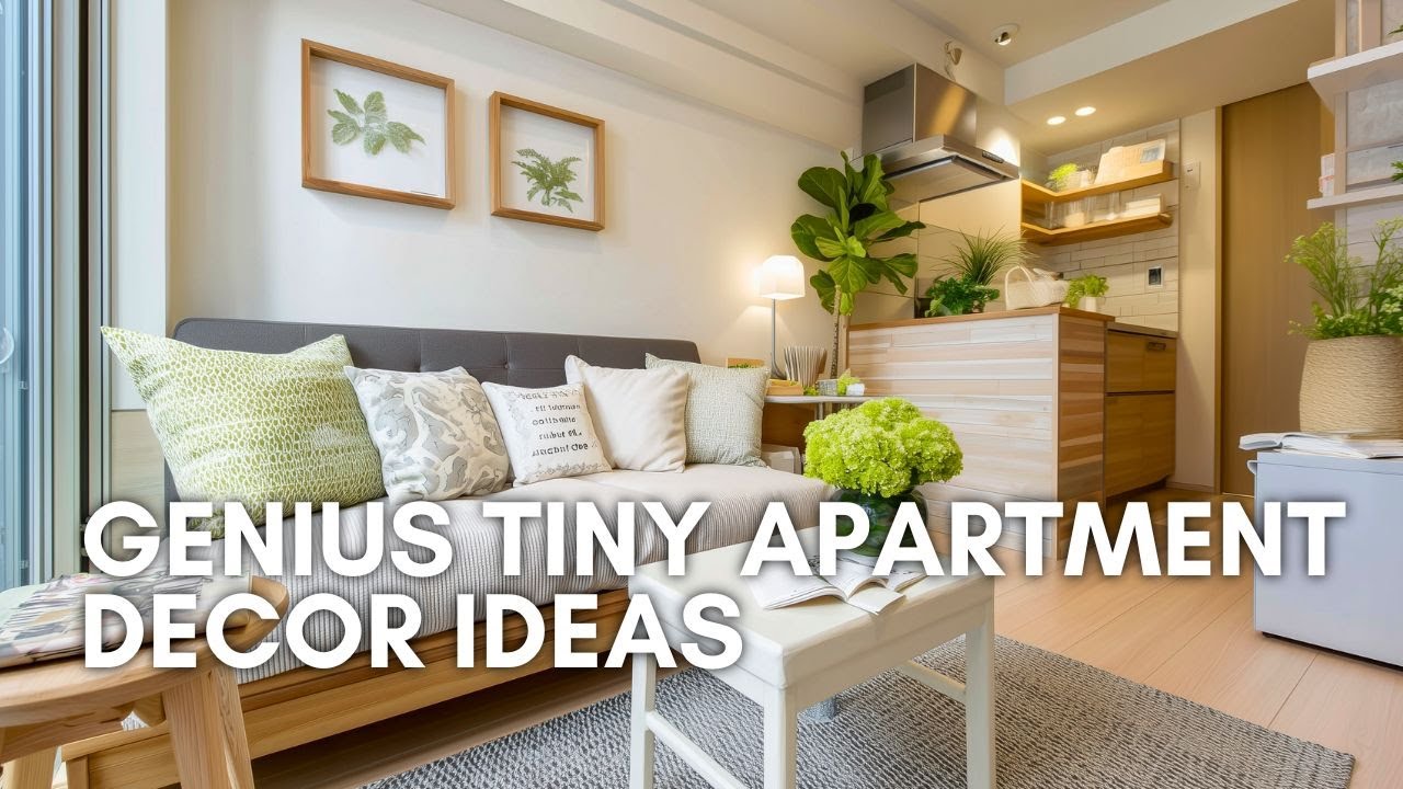 Genius Tiny Apartment Decor Ideas That Instantly Maximize Space & Make ...