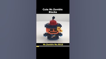 Mr.Zombie 9915 Mini Blocks Preview #lego #brick #miniblock #nanoblock #block