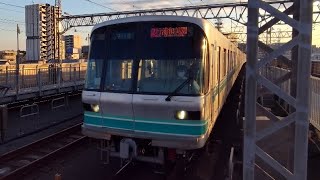 東京メトロ南北線9000系9118F急行浦和美園駅駅行き元住吉駅通過