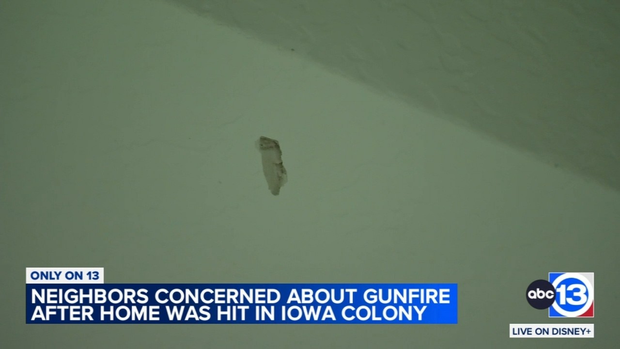 Neighbor recounts moment bullet went through Iowa Colony home