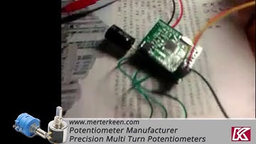 spring return rotary potentiometer | by www.meterkeen.com