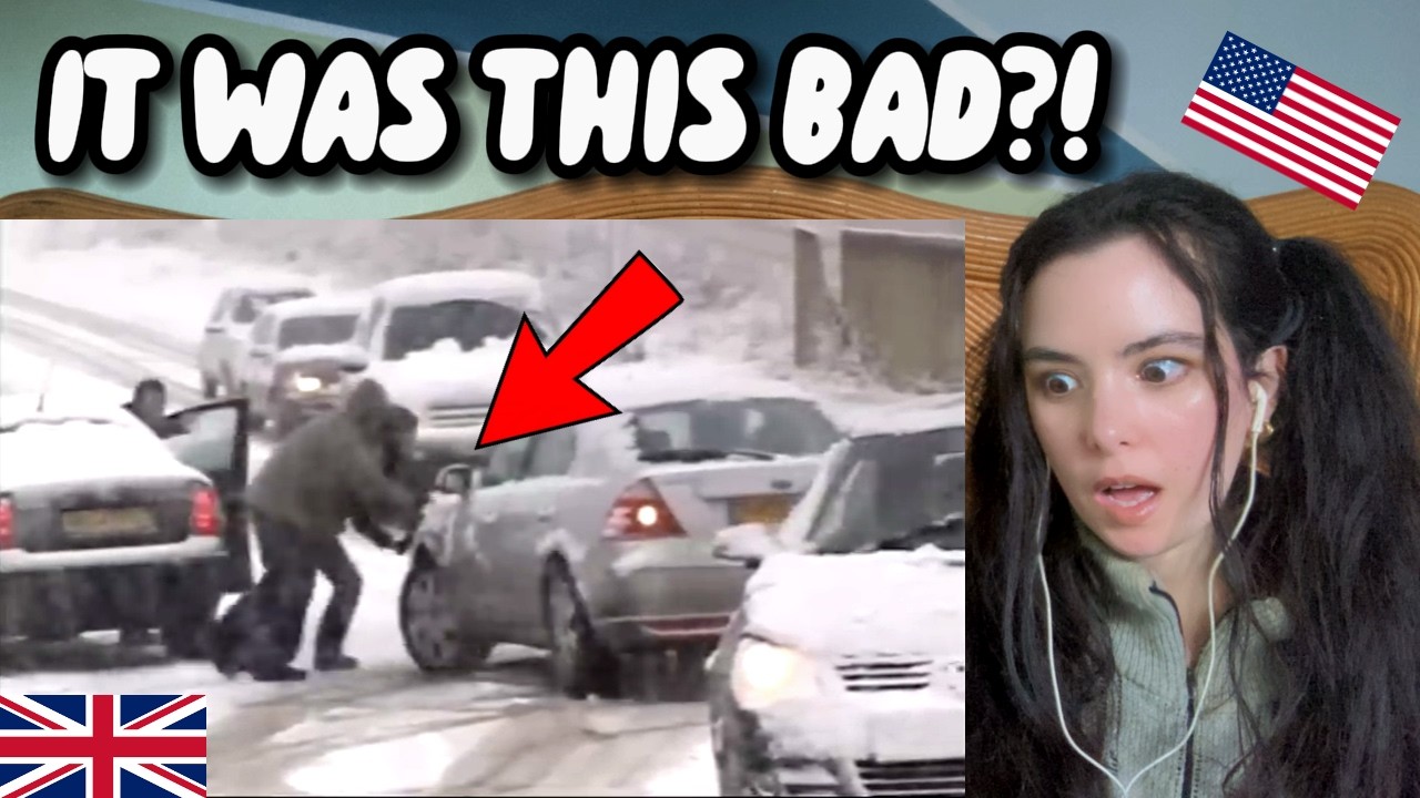 American Girl Reacts to Snowstorm: Britain's Big Freeze (2009)