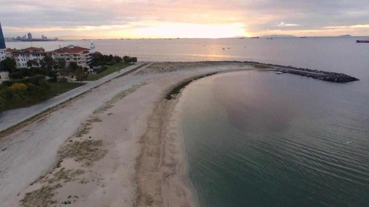 Parrot Bebop 2 ile Yeşilköy Sahilinde deneme