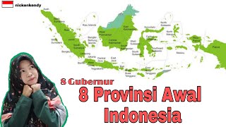 8 Provinsi Dan Gubernur Pertama Indonesia ips